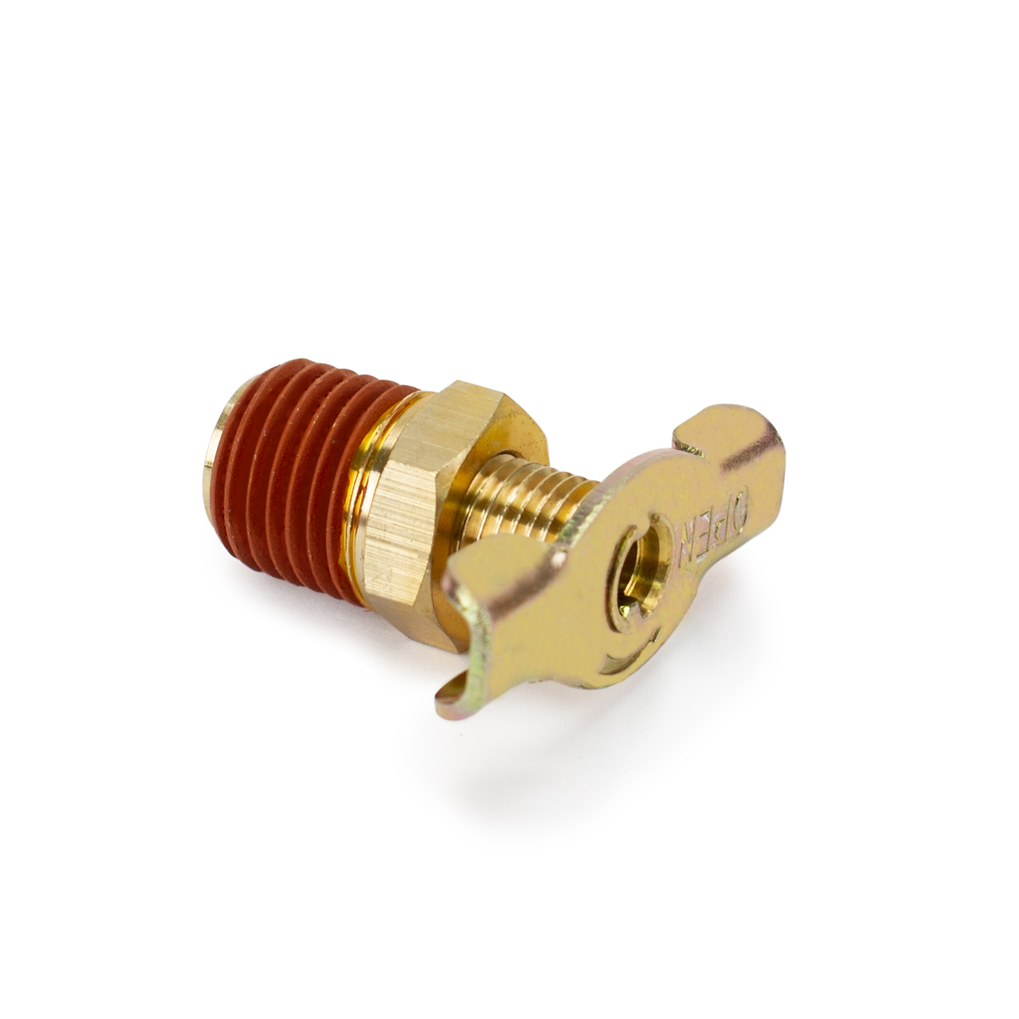 Viair Air Tank Drain Cock - 1/4in. NPT, Brass, Model# 92835